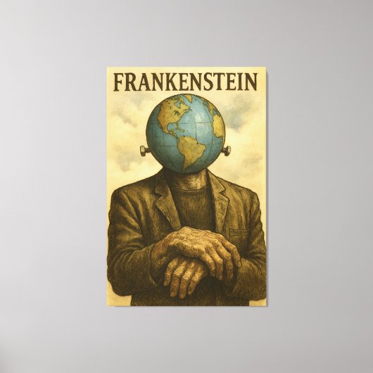 FRANKENSTEIN Canvas Print Leinwanddruck (Vorderseite)