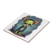 Frankenstein Chihuahua Schock Fliese (Seite)