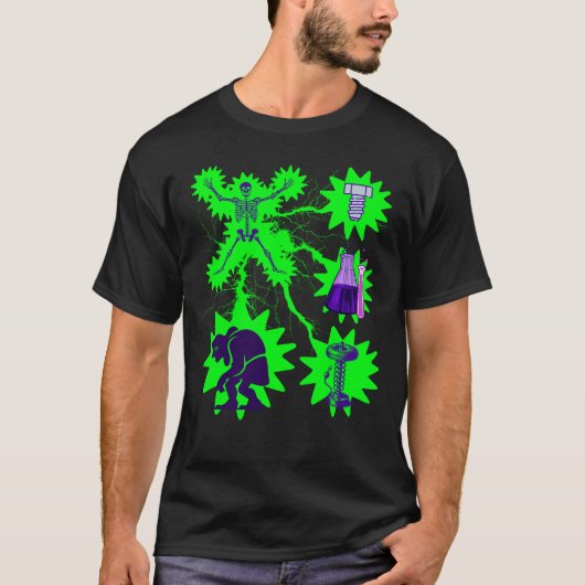 Frankenstein Clues T-Shirt (Vorderseite)