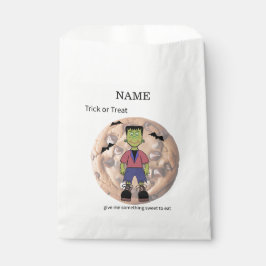 Frankenstein Cookie Sleeve Geschenktütchen