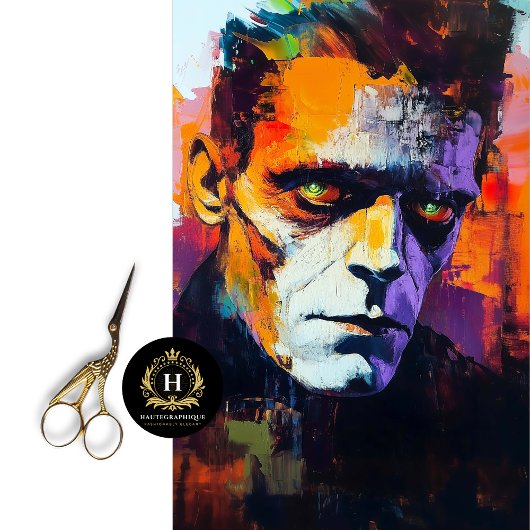 Frankenstein Decoupage Tissue Paper Seidenpapier