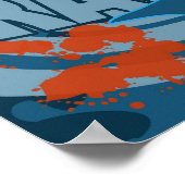 Frankenstein Dracula The Mummy Poster (Ecke)