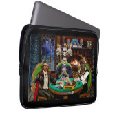 FRANKENSTEIN & DRACULAS HALLOWEEN-MONSTER-POKER LAPTOPSCHUTZHÜLLE (Vorne Rechts)