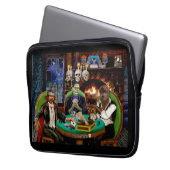FRANKENSTEIN & DRACULAS HALLOWEEN-MONSTER-POKER LAPTOPSCHUTZHÜLLE (Vorderseite Links)