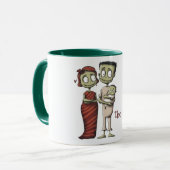 Frankenstein Family Tasse (Vorderseite Links)