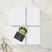 Frankenstein Flüchtige Blick A Boo-Adresse Geschenkanhänger (Mit Garn)