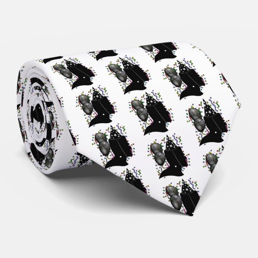 Frankenstein Freitag Geburtstag Krawatte (Gerollt)