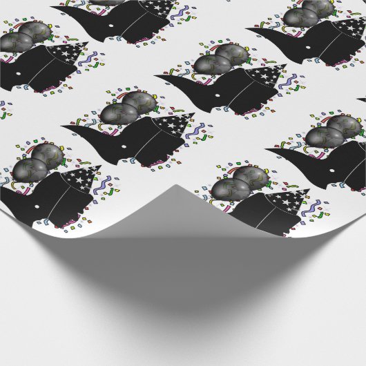 Frankenstein Freitag Geschenkpapier (Ecke)