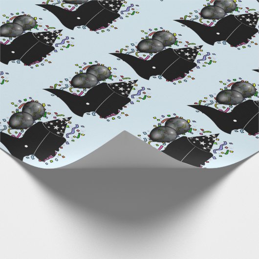 Frankenstein Freitag Geschenkpapier (Ecke)