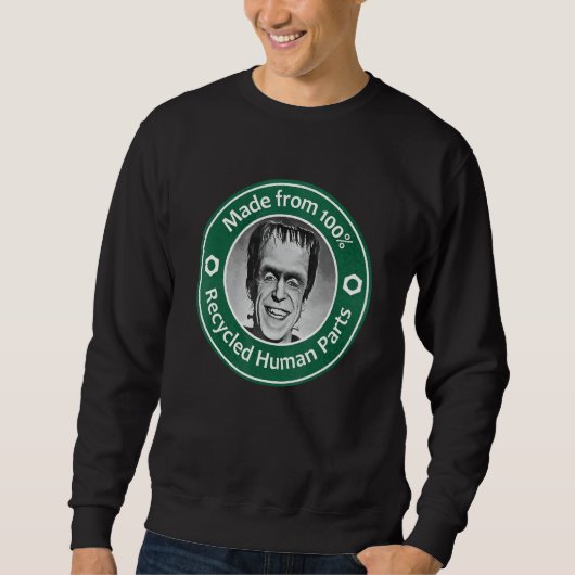 Frankenstein Funny Misfit Sweatshirt (Vorderseite)