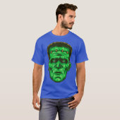 Frankenstein Gesicht zombie Geschenk für Liebeskos T-Shirt (Vorne ganz)