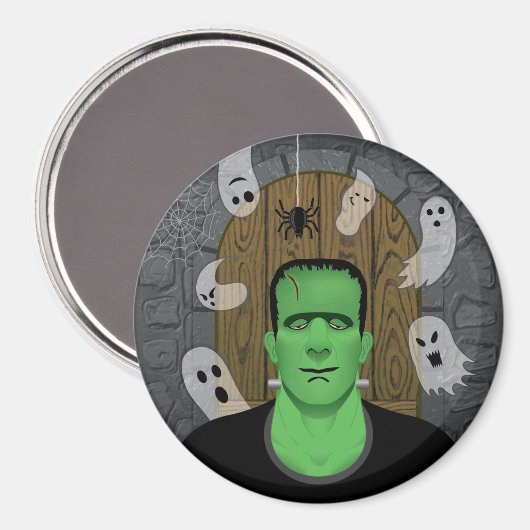 Frankenstein & Ghosts Magnet (Vorderseite/Rückseite)