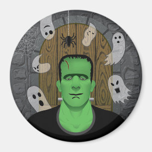 Frankenstein & Ghosts Magnet