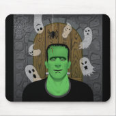 Frankenstein & Ghosts Mousepad (Vorne)