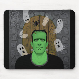Frankenstein & Ghosts Mousepad