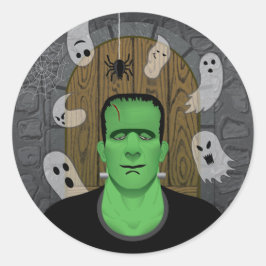 Frankenstein & Ghosts Sticker