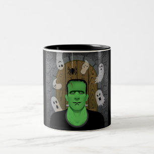 Frankenstein & Ghosts Zweifarbige Tasse