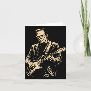Frankenstein Gitarre Karte