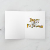 Frankenstein Greeting Card Karte (Innenseite)