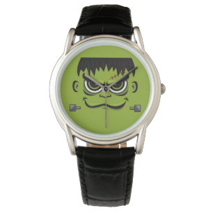 Frankenstein Halloween Face Armbanduhr