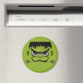 Frankenstein Halloween Face Magnet (In Situ (Geschirrspüler))
