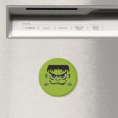 Frankenstein Halloween Face Magnet (In Situ (Geschirrspüler))