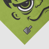 Frankenstein Halloween Face Seidenpapier (Ausschnitt)