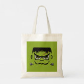 Frankenstein Halloween Face Tragetasche (Rückseite)