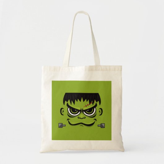 Frankenstein Halloween Face Tragetasche (Vorne)