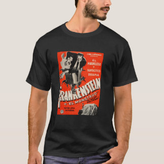 Frankenstein Halloween Monster Poster T-Shirt