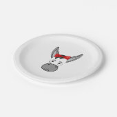 Frankenstein Halloween Pappteller (Schrägansicht)