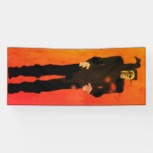 Frankenstein Halloween-Party Art Tor Beängstigend Banner (Horizontal)