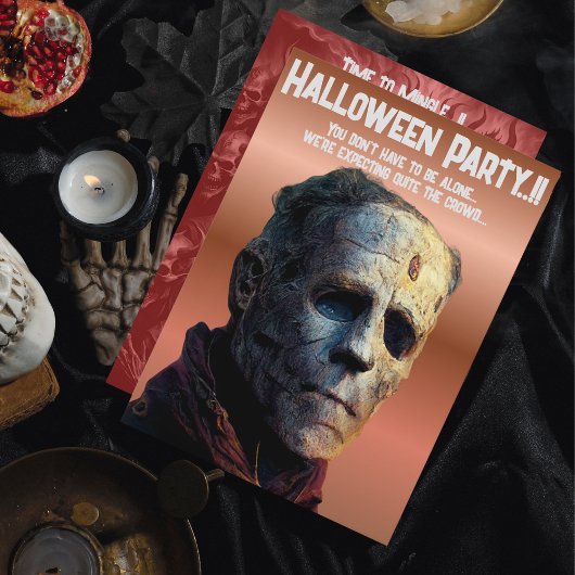 Frankenstein Halloween-Party Einladung