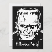 Frankenstein Halloween-Party Einladung (Vorderseite)