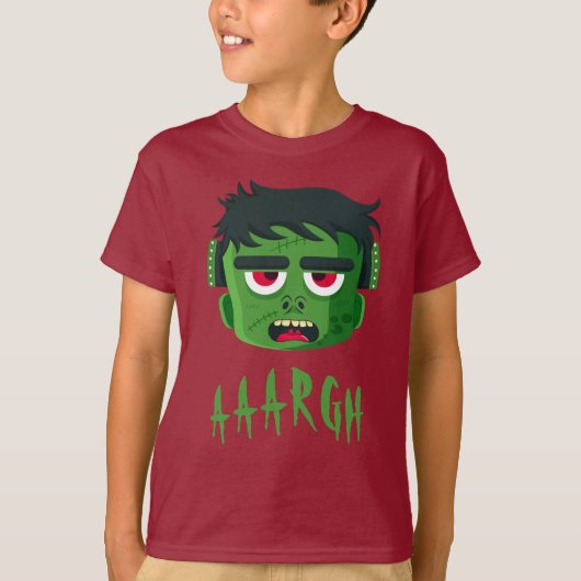 Frankenstein Halloween T-Shirt (Vorderseite)