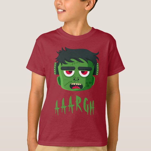 Frankenstein Halloween T-Shirt (Vorderseite)