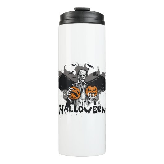 Frankenstein Halloween Thermosbecher (Vorderseite)