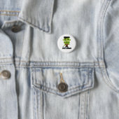 Frankenstein ist Halloween Button (Beispiel)