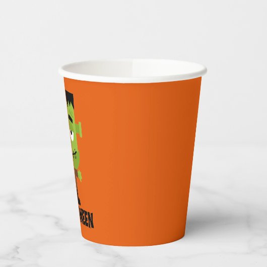 Frankenstein ist Halloween Pappbecher (Links)