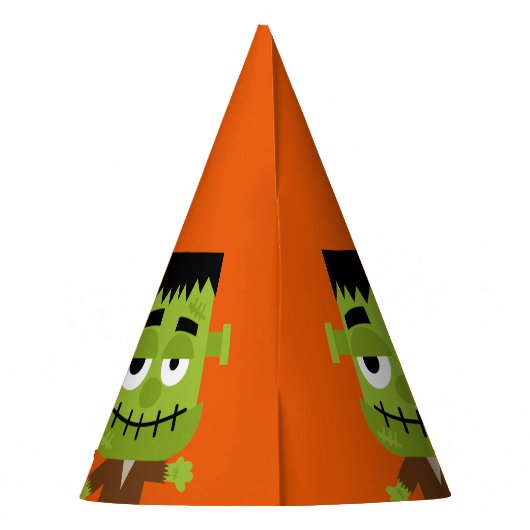 Frankenstein ist Halloween Partyhütchen (Rückseite)