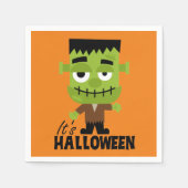 Frankenstein ist Halloween Serviette (Vorderseite)