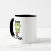 Frankenstein ist Halloween Tasse (Vorderseite Links)