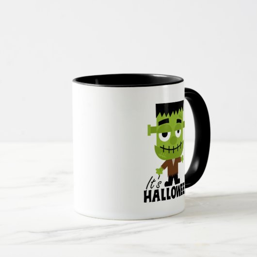 Frankenstein ist Halloween Tasse (VorderseiteRechts)