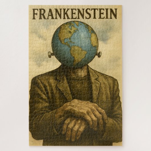 FRANKENSTEIN jigsaw puzzle (Vertikal)