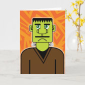 Frankenstein Karte (Gelbe Blume)
