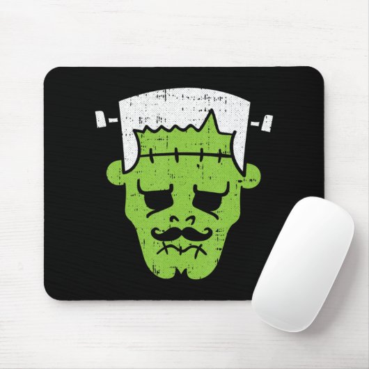 Frankenstein Lazy Halloween Costume Horror Movie M Mousepad (Mit Mouse)