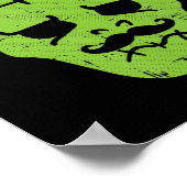 Frankenstein Lazy Halloween Costume Horror Movie M Poster (Ecke)