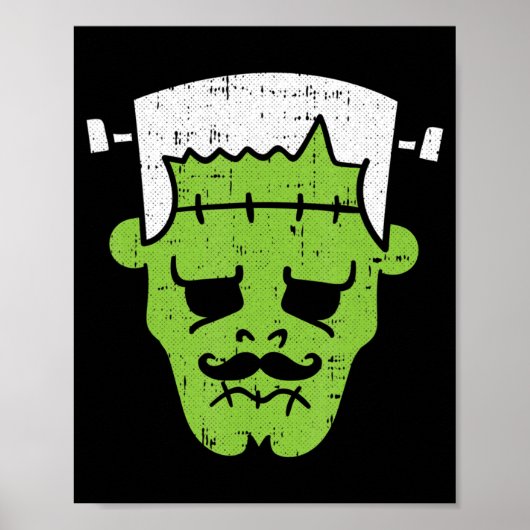 Frankenstein Lazy Halloween Costume Horror Movie M Poster (Vorne)