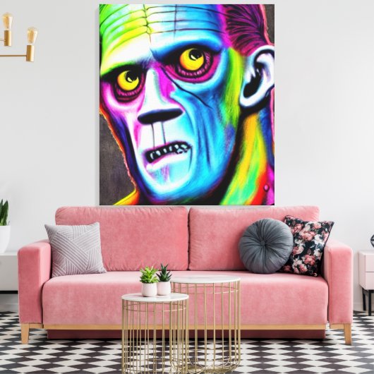 Frankenstein Leinwand Art (Insitu (Wohnzimmer))