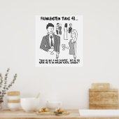 Frankenstein macht 40 Poster (Küche)